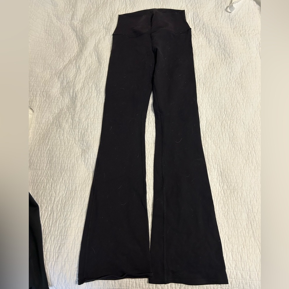 ALO Yoga Black Flared Leggings